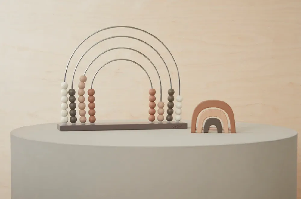 abacus_rainbow_dark__oyoy_1.webp Kids OYOY Mini Wooden Toys>Abacus Rainbow, Dark –