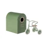 Kids Maileg Doll Accessories>Abri à tricycle, Mouse Mint green –