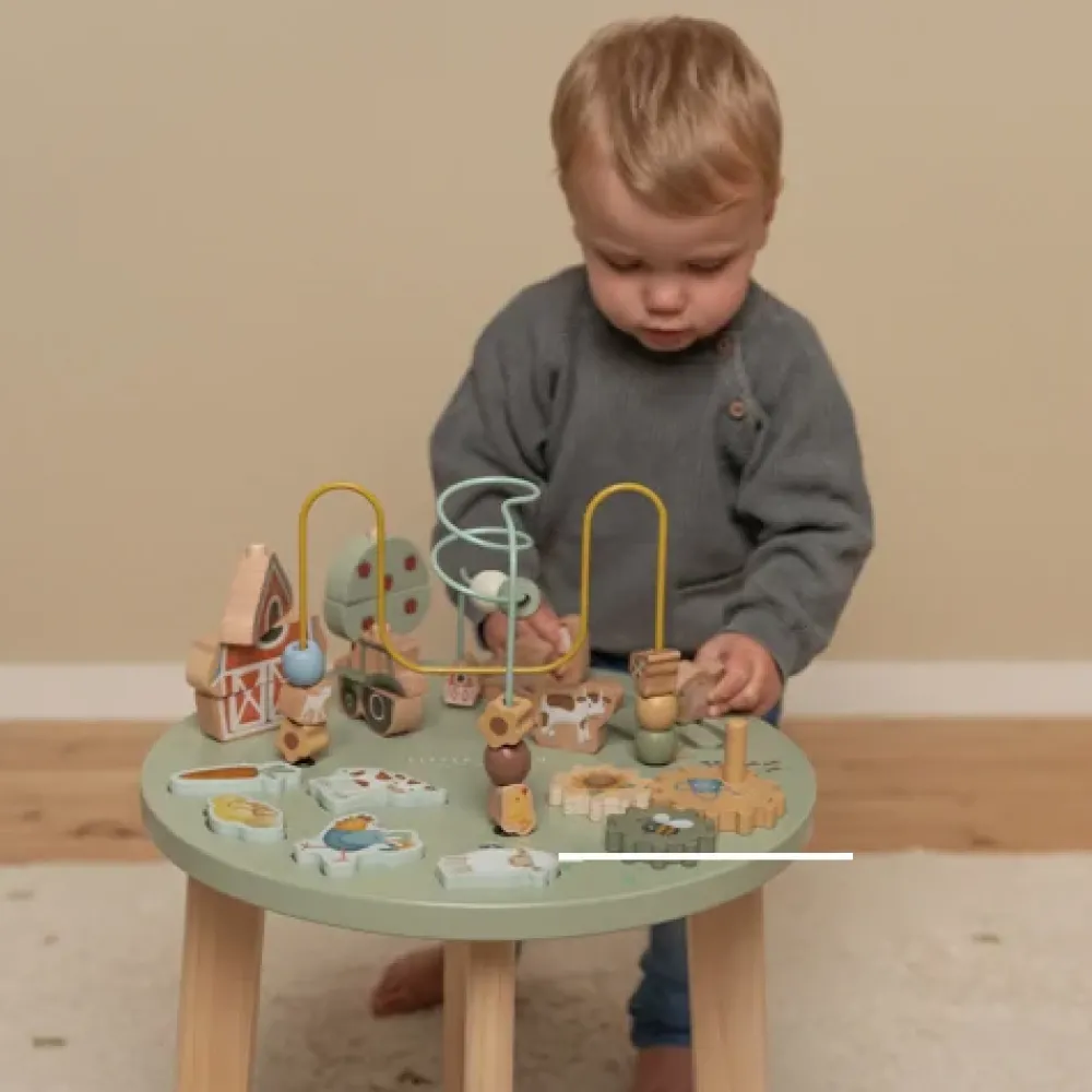 activity_table_little_far_2.webp Kids Little Dutch Wooden Toys | Baby Toys>Activity Table Little Farm –