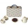 Kids Maileg Doll Accessories>Afternoon Tea Set, Mouse Blue madelaine –