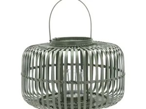 Villa Collection Outdoor>Alia Lantern, Dark Green 25 cm –