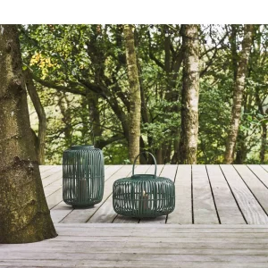 Villa Collection Outdoor>Alia Lantern, Dark Green 25 cm –