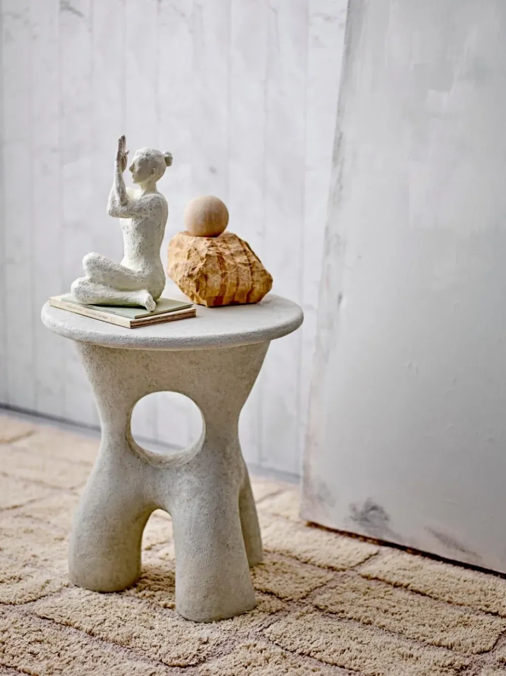 amiee_side_table_polyresi_1.webp Bloomingville Tables | Bedroom>Amiee Side Table, Polyresin –