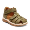 Kids/BOY Bisgaard Boy 2-8Y>Angus Sandal, Army –