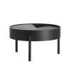 Woud Tables>Arc Coffee Table (66 cm), Black –
