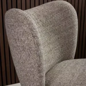 AC Design Furniture Stools And Chairs>Armchair Elmont oak/steel, beige – AC Design