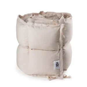 Kids Sebra Interior Bed Bumpers>Baby bumper, Kapok Birchbark Rose S – Sebra