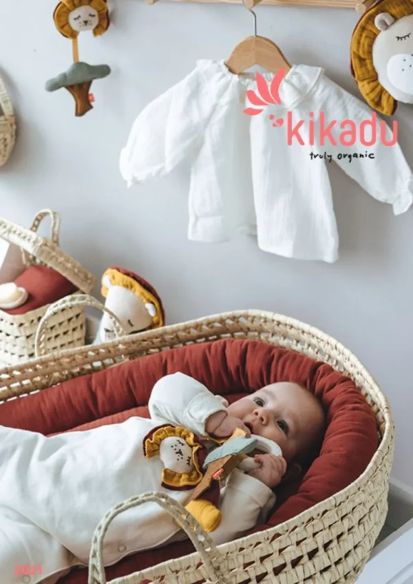 Kids Kikadu Changing Pad | Kids Furniture>Baby Changing Basket Palm Leaf –