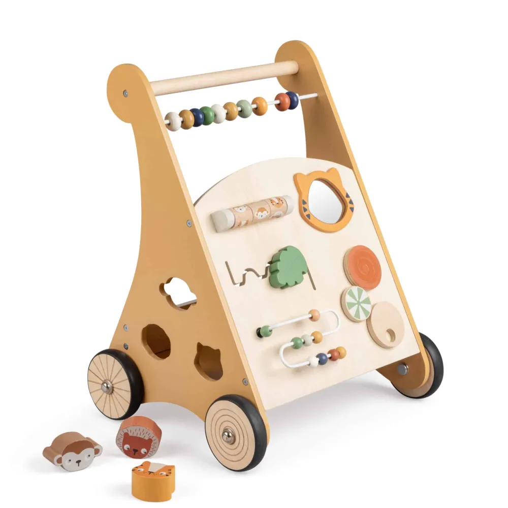 baby_walker_activity_wood_0.webp Kids Sebra Interior Wooden Toys | Christmas Toys>Baby walker activity, Wood Wildlife – Sebra