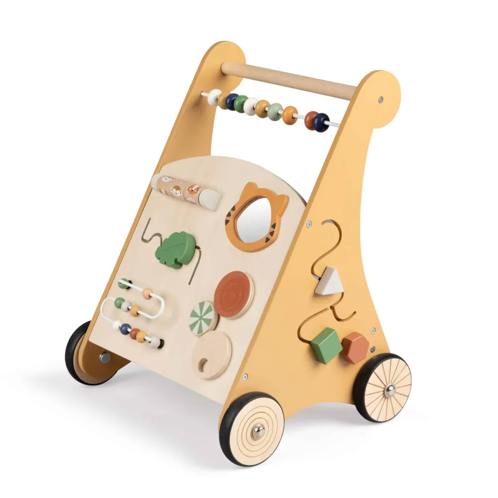 baby_walker_activity_wood_3.webp Kids Sebra Interior Wooden Toys | Christmas Toys>Baby walker activity, Wood Wildlife – Sebra