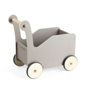 Kids Sebra Interior Wooden Toys>Baby walker, jetty beige – Sebra
