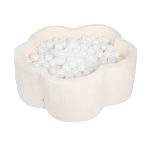 Kids Kidkii Ball Pits>Ball Pit Flower Creme 100 x 30 cm –