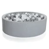 Kids Kidkii Ball Pits>Ball Pit Light Grey 400 White / Grey 120 × 40 cm –