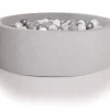 Kids Kidkii Ball Pits>Ball Pit Light Grey 400 White / Grey 120 × 30 cm –