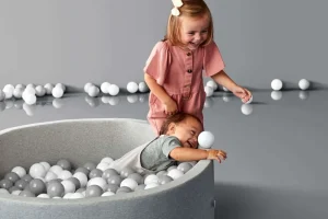 Kids Kidkii Ball Pits>Ball Pit Light Grey 200 White / Grey –