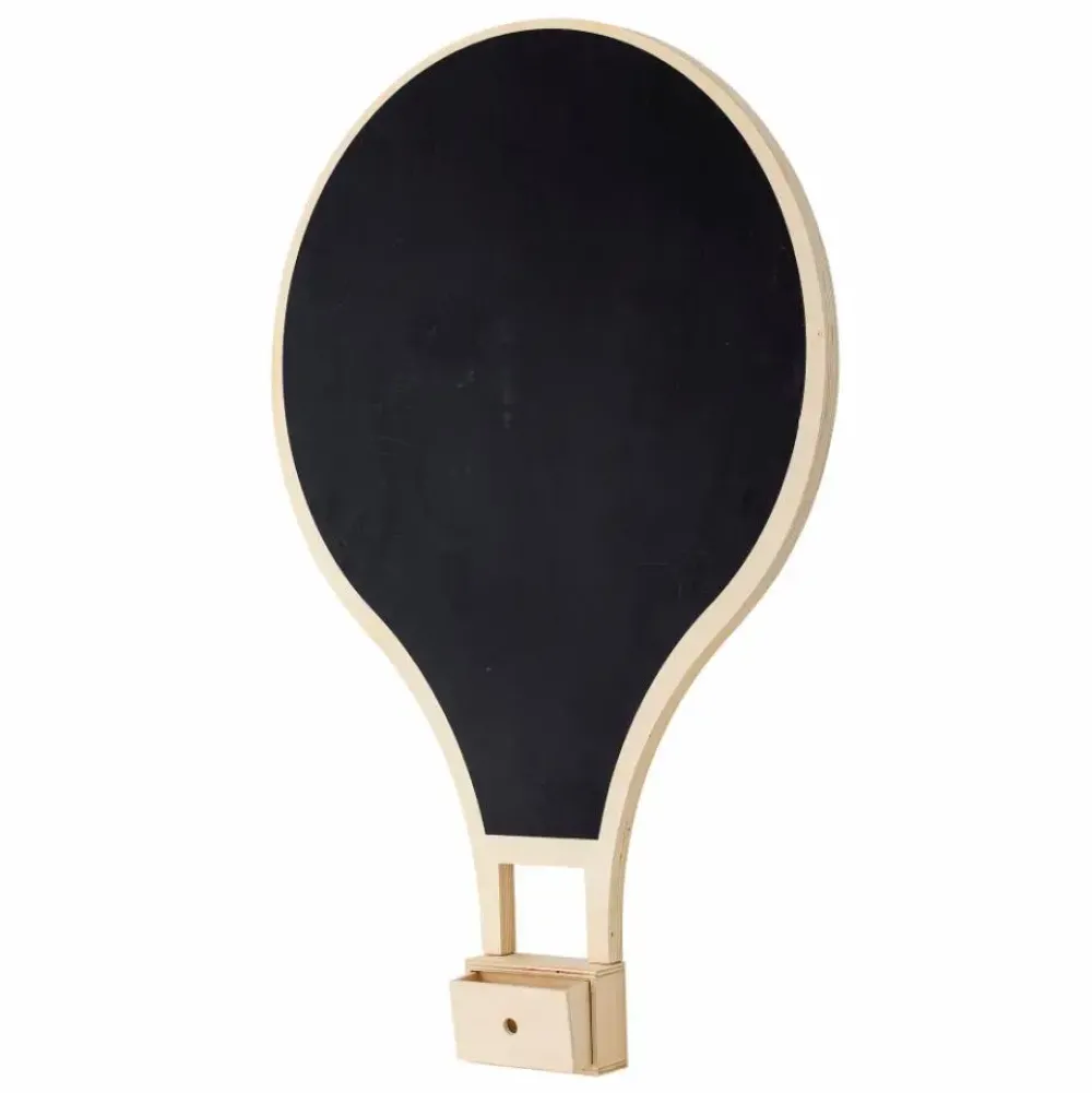 balloon_wooden_blackboard_2.webp Kids Bloomingville Mini Creativity>Balloon Wooden Blackboard, Black – Bloomingville
