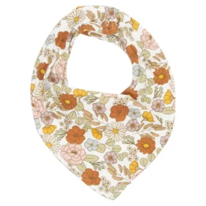 Kids Little Dutch Baby Girl | Dinnertime>Bandana bib Vintage Little Flowers –