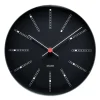 Arne Jacobsen Clocks Frames And Wall Decor>Bankers Wall Clock Black Ø21 – Arne Jacobsen