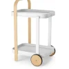 Nordichaus Tables | Storage Shelves>Bar trolley 80 x 53 cm, Nature/White