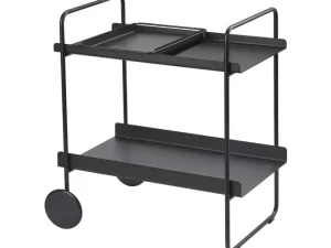 Zone Denmark Tables | Storage Shelves>Bar Trolly A-Collection Black –