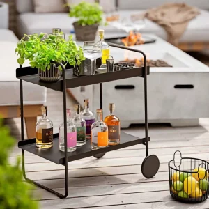 Zone Denmark Tables | Storage Shelves>Bar Trolly A-Collection Black –