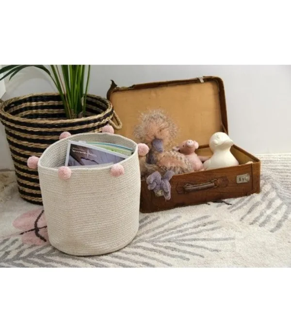 Kids Lorena Canals Storage | Storage>Basket Bubbly Natural Nude –