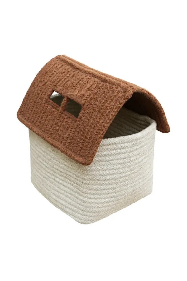 Kids Lorena Canals Storage>Basket House Toffee –