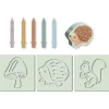 Kids Little Dutch Creativity | Bath Toys>Bath crayons, Forest Friends –