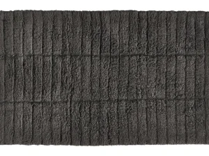 Zone Denmark Textiles | Bathroom Textiles>Bath Rug Soft Tiles, anthracite –