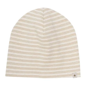 Kids/BOY Huttelihut Boy 2-8Y>Beanie Hat Iris Cream Rib –