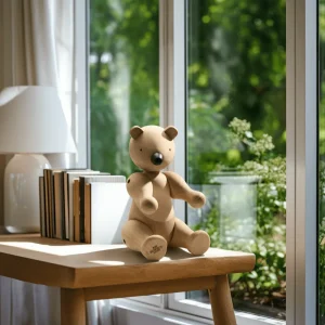 Kay Bojesen Denmark Design Figures>Bear Medium Oak / Maple – Kay Bojesen