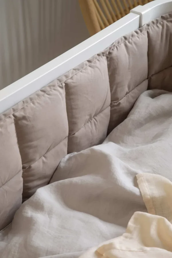 Kids Sebra Interior Bed Bumpers>Bed Bumper Kapok, Jetty Grey – Sebra