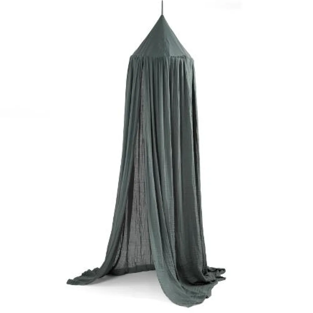 bed_canopy_midnight_green_0.webp Kids Sebra Interior Bed Canopies>Bed Canopy, Midnight Green – Sebra