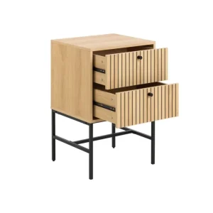 AC Design Furniture Storage Shelves | Bedroom>Bedside table Albany, brown – AC Design