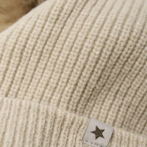 Kids/BOY Huttelihut Boy 2-8Y>Big Plys w. Alpaca Pompoms Sand –