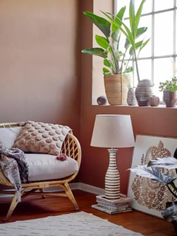 Bloomingville Textiles>Binette Cushion, Brown, Cotton –