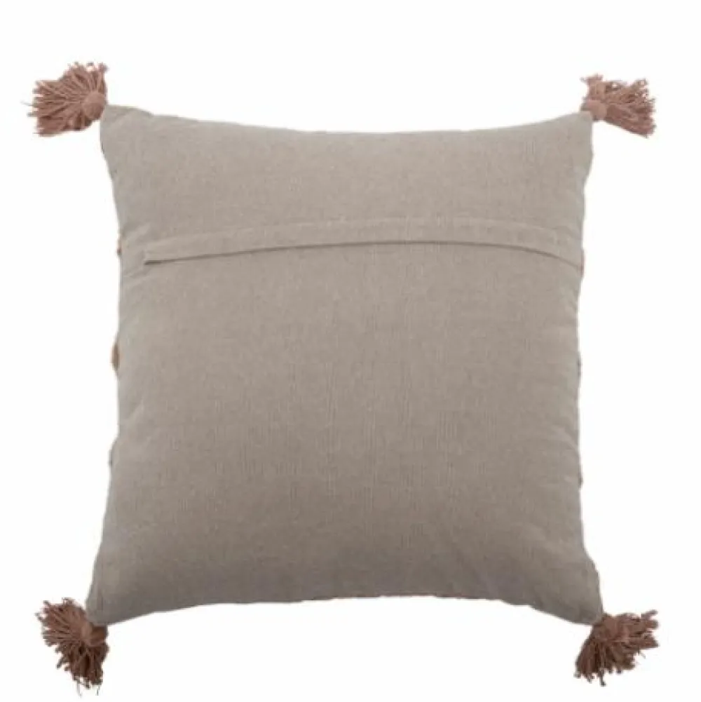 binette_cushion_brown_cot_4.webp Bloomingville Textiles>Binette Cushion, Brown, Cotton –