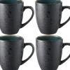 Bitz Kitchen>coffee cup 0.3 l, 4 pieces, black / green