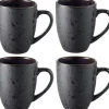 Bitz Kitchen>coffee cup 0.3 l, 4 pieces, black / dark blue