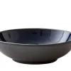 Bitz Kitchen>pasta plates 6 pieces, black dark blue