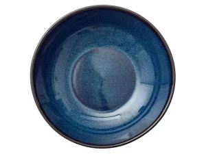 Bitz Kitchen>pasta plates 6 pieces, black dark blue