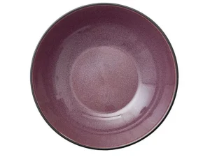 Bitz Kitchen>pasta plates 6 pieces, purple black