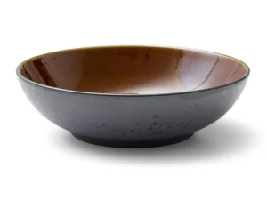 Bitz Kitchen>salad bowl Ø 24 cm 1 piece, black / amber