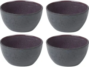 Bitz Kitchen>snack bowl Ø 14 cm 4 pieces, black, violet