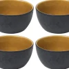 Bitz Easter Decorations | Kitchen>snack bowl Ø 14 cm 4 pieces, black, yellow