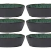 Bitz Kitchen>soup bowl Ø 18 cm 6 pieces, black dark green