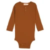 Kids/BOY Marmar Copenhagen Baby Girl | Baby Boy>Body / Bodysuit Spicy Caramel – Marmar