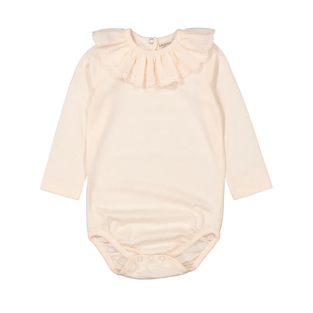 body_becki_frill_modal_fi_0.webp Kids Marmar Copenhagen Baby Girl>Body Becki Frill, Modal Fine Rose – Marmar