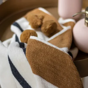 Mette Ditmer Textiles | Bathroom Textiles>Boudoir Guest towels 40 x 60 cm, Tobacco, 2-pack –