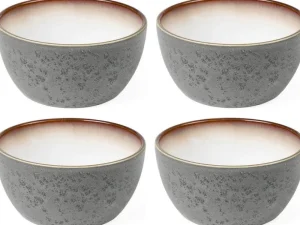 Bitz Kitchen>Bowl Ø 14 cm 4 pieces, grey creme –